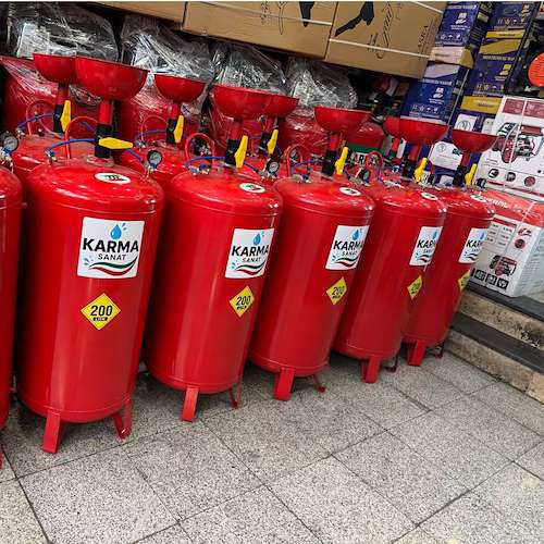 تولید کننده مخزن کف پاش کارواش